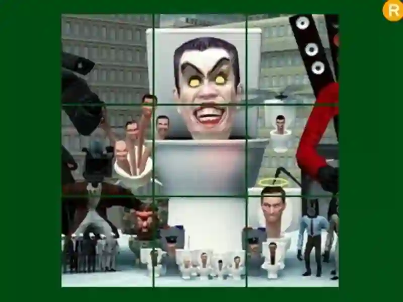 Hra Toaleta Skibidi: Mobilná puzzle online