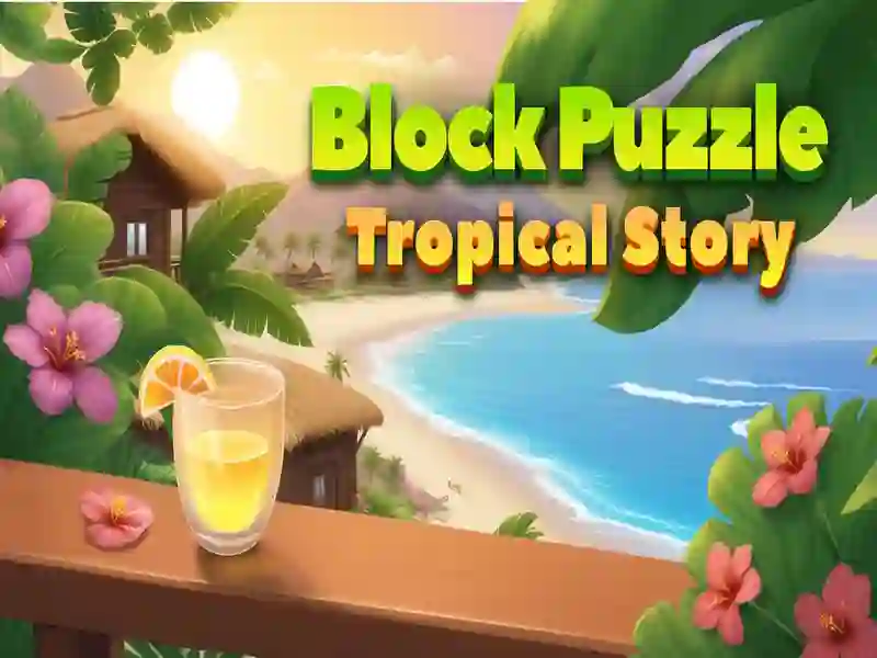 Hra Bloková hádanka: tropický príbeh online