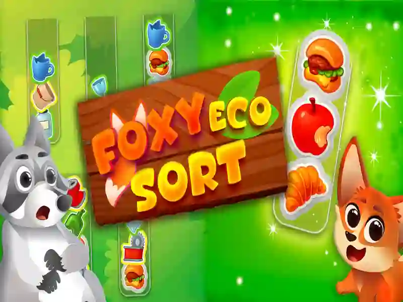 Hra Little Fox: Eco Trieding online