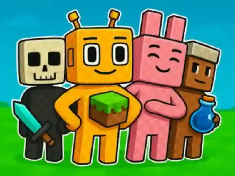 Hra Sprunky vo svete Minecraft online