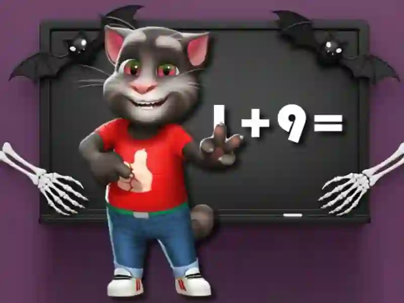 Hra Tomova Halloweenska matematická výzva online Hra Tomova Halloweenska matematická výzva online