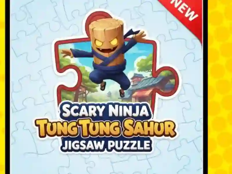 Hra Puzzle: Hrozný Ninja Tung Tung Sahur online