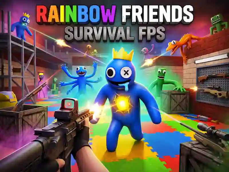 Hra Rainbow Friends Survival FPS online