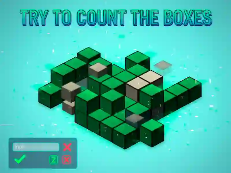 Hra Skúste spočítať škatule online