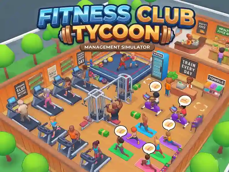 Hra Fitness Club Tycoon online