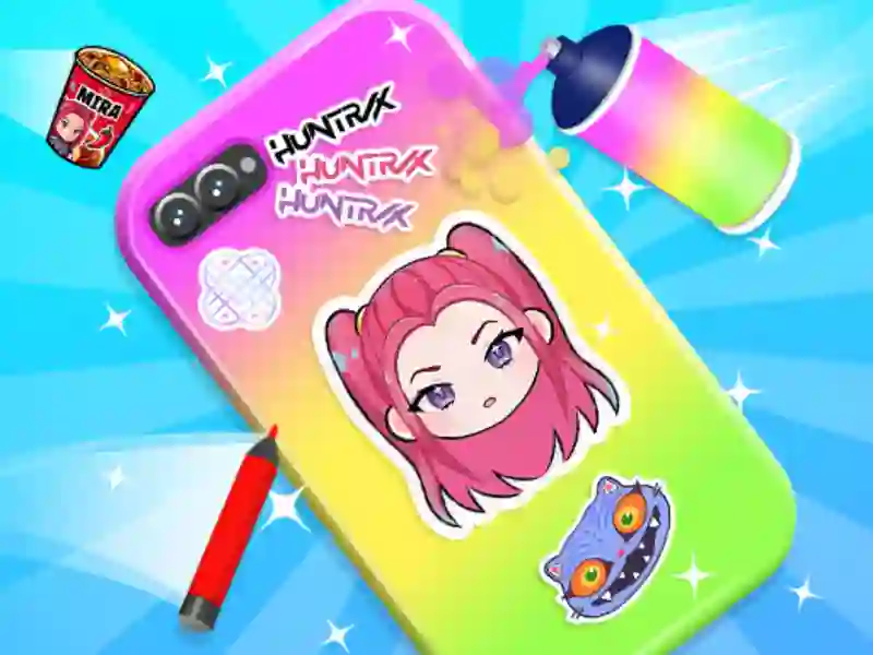 Hra DIY puzdro na telefón od fanúšikov K-Pop online