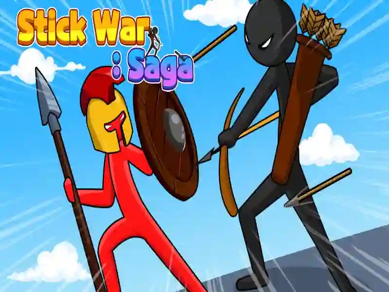 Hra Stickman War: Saga online