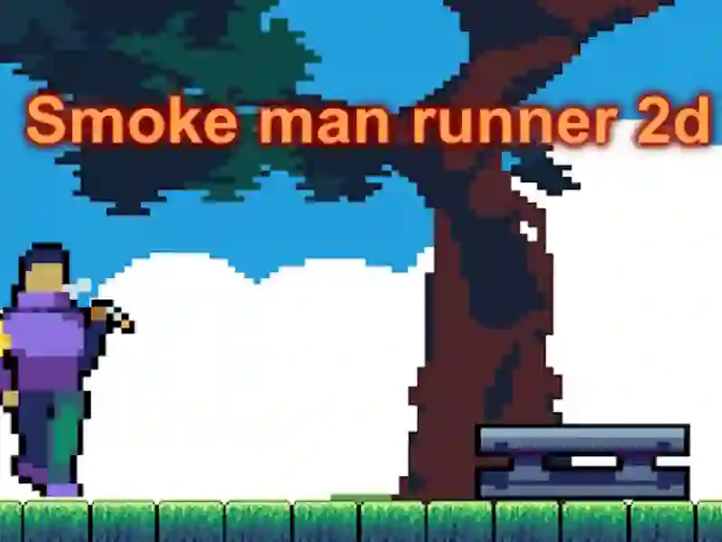 Hra Fajčenie muž beží 2d online