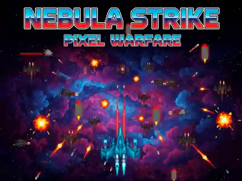 Hra Nebula Strike: Pixel War online