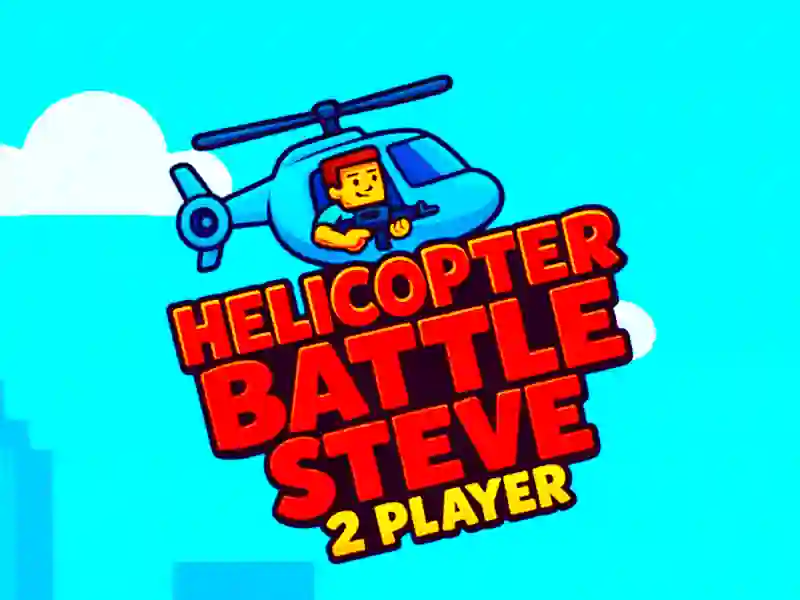 Hra Hráči vrtuľníka bitky Steve 2 hráči online Hra Hráči vrtuľníka bitky Steve 2 hráči online