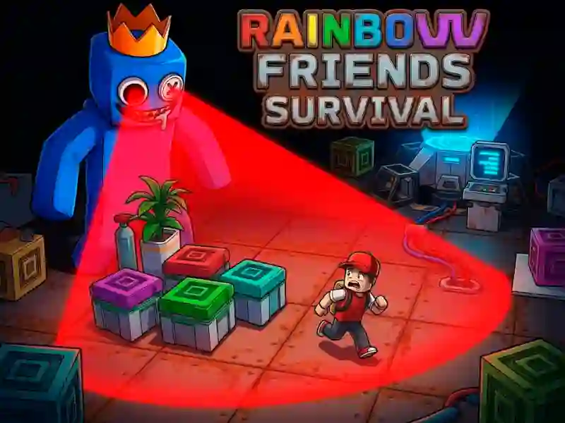 Hra Rainbow Friends Survival online
