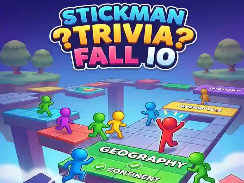 Hra Stickman Trivia Fall IO online