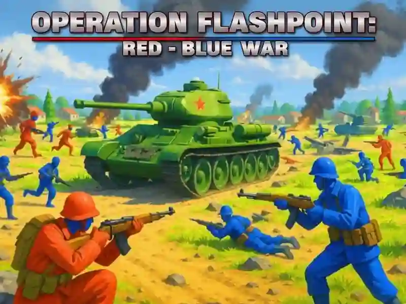 Hra Operation Flashpoint: War of Red and Blue online Hra Operation Flashpoint: War of Red and Blue online