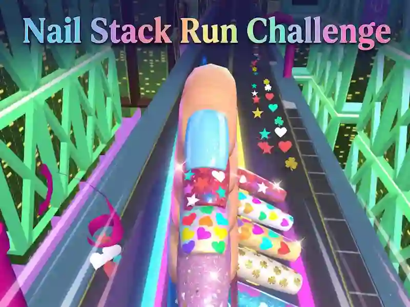 Hra Nail Stack Run Challenge online