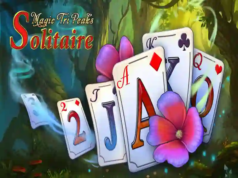 Hra Magic Solitaire: tri vrcholy online