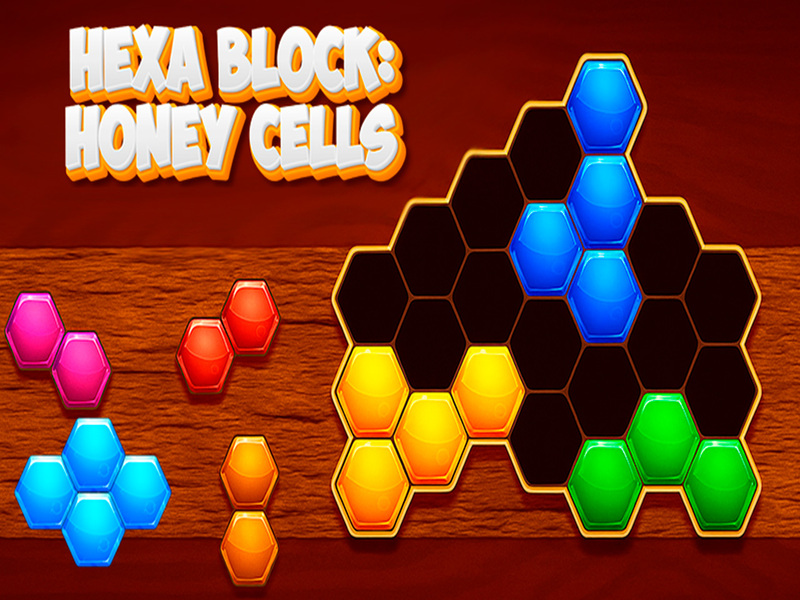Hra Hexa bloky: medové bunky online