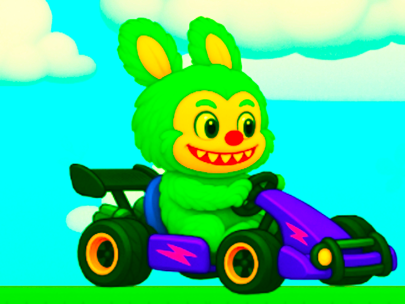 Hra Motokár LaBububa online