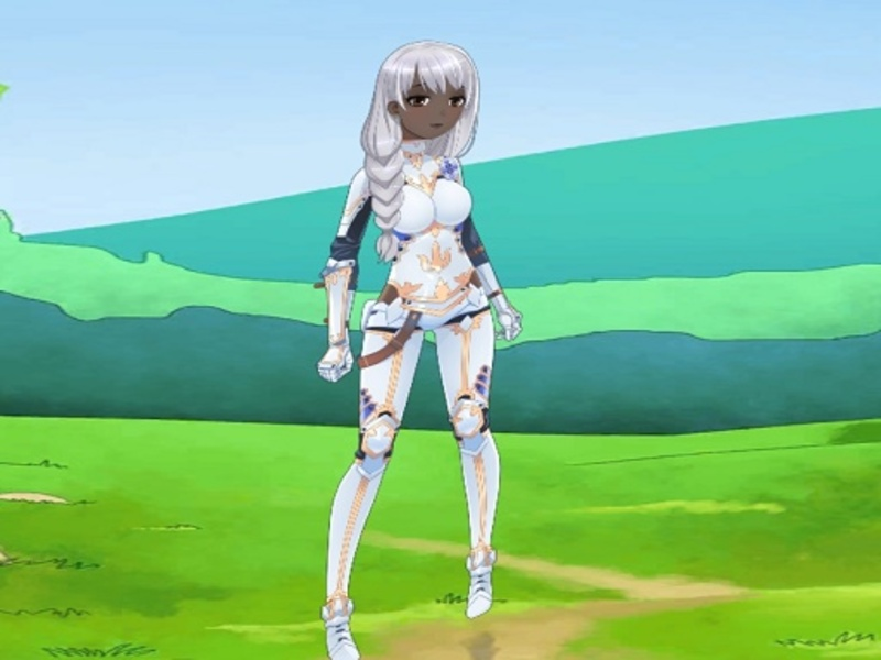 Hra Fantasy anime obliekanie online