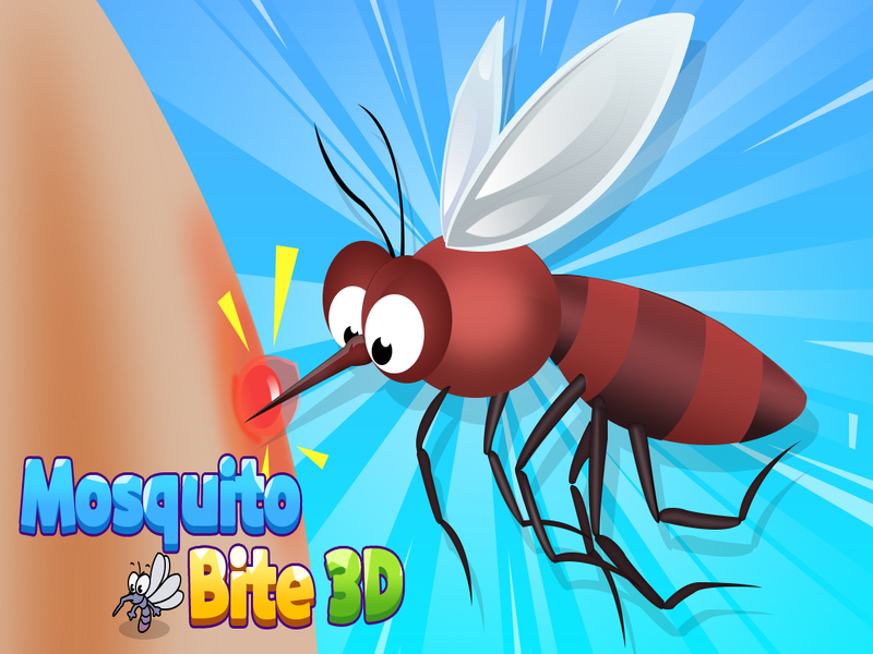 Hra Uhryznutie komárom 3D online