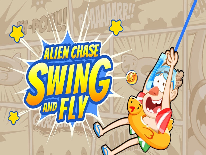 Hra Snaha o mimozemšťanov: Swing and Fly online