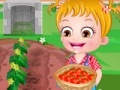 Hra Bábätko Hazel: Pestovanie paradajok online