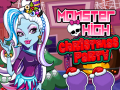 Hra Vianočná párty Monster High online