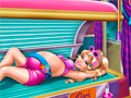 Hra Tehotná Princezná Tanning Solárium online
