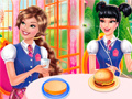 Hra Princezné: Varíme Hamburger online