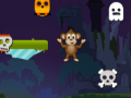 Hra Halloween Opica Skokan online