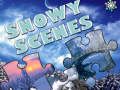 Hra Puzzle: Snehové scény online