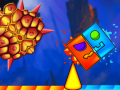 Hra Oheň a voda: Geometry Dash online
