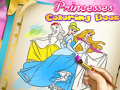 Hra Kniha o princeznej pre farbenie online