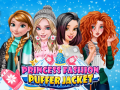 Hra Módna puffer bunda pre princezné online