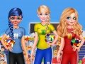 Hra BFF Princezná Hlasuje Pre Štvrťfinále FIFA 2018 online