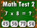 Hra Matematický Test 2 online