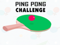 Hra Ping Pong Výzva online