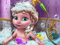 Hra Zábava na Baby Shower s Ľadovou Kráľovnou online