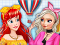 Hra Módne princezné a festival balónov online