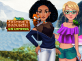 Hra Jasmine a Rapunzel na Kempovaní online