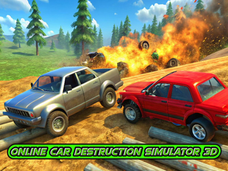 Hra Online simulátor deštrukcie auta 3D online