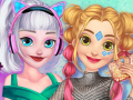 Hra Módne Budúcnosť Elsy a Rapunzel online