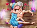 Hra Flirtovanie s Ľadovou kráľovnou v saune online