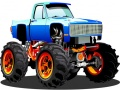 Hra Puzzle s Monster Truck online