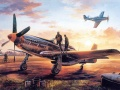 Hra Vzdušný bojový puzzle online