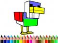 Hra Návrat do školy: Monster Craft Farbovanie online