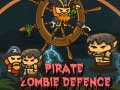 Hra Obrana proti pirátskym zombíkom online