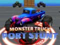 Hra Monster Truck Prístav Kaskadér online