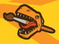 Hra Farbenie Dinosaura Bojovníka online