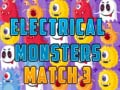 Hra Elektrické Monštrá: Match 3 online