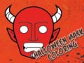 Hra Kniha na maľovanie Halloween Masiek online